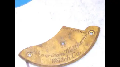 Pocket Watch - Bridge - American Waltham Watch Co - 624 9 - Part0015P3